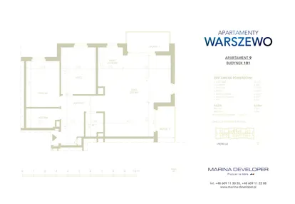 Mieszkanie w inwestycji: Apartamenty 101 Warszewo
