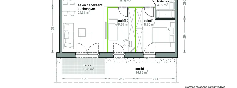 Mieszkanie w inwestycji: Ceglana Park