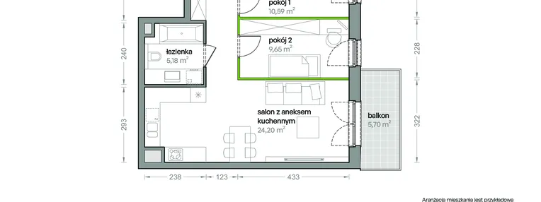 Mieszkanie w inwestycji: Ceglana Park