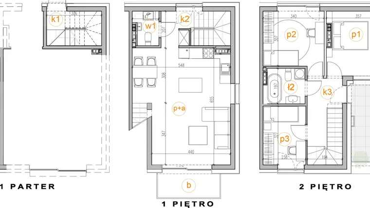 Rzut - Mieszkanie na sprzedaż 4 pokoje o powierzchni 114,49 m² - numer 25B w Słoneczna Popielówka
