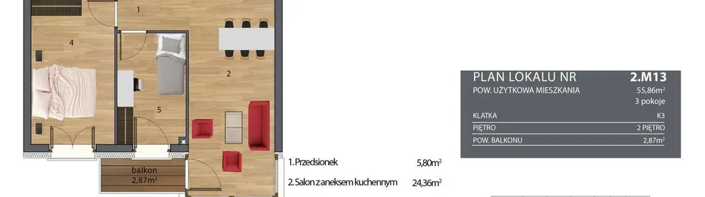Mieszkanie w inwestycji: Nyska Residence