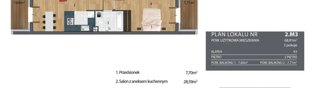 Mieszkanie w inwestycji: Nyska Residence