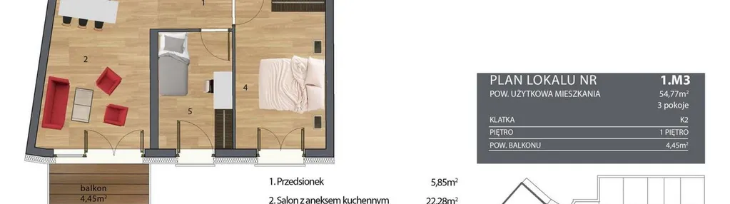 Mieszkanie w inwestycji: Nyska Residence