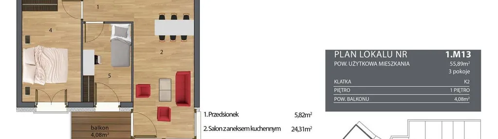 Mieszkanie w inwestycji: Nyska Residence