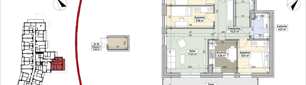 Mieszkanie w inwestycji: Apartamenty Wywrockiego 11