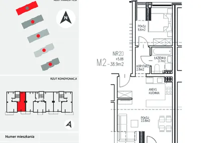 Mieszkanie w inwestycji: Ul. Ogrodowa - Etap II