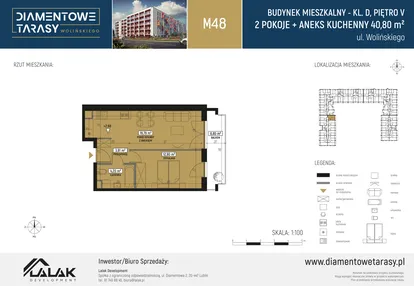 Mieszkanie w inwestycji: Diamentowe Tarasy