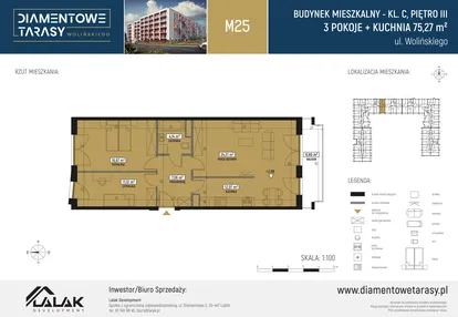 Mieszkanie w inwestycji: Diamentowe Tarasy