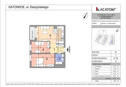 Mieszkanie w inwestycji: Daszyńskiego Park