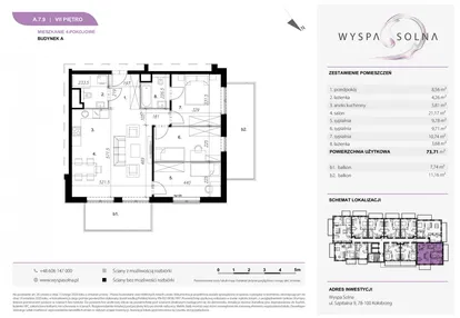 Mieszkanie w inwestycji: Wyspa Solna Etap III, budynek A
