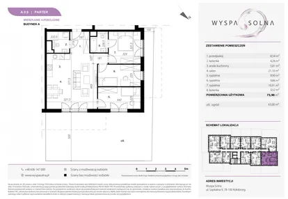 Mieszkanie w inwestycji: Wyspa Solna Etap III, budynek A