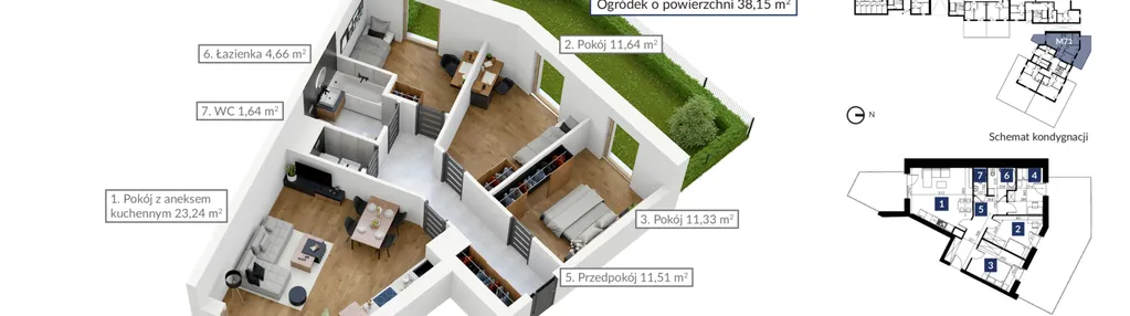 Mieszkanie w inwestycji: Nova Park etap II