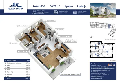 Mieszkanie w inwestycji: Nova Park etap II