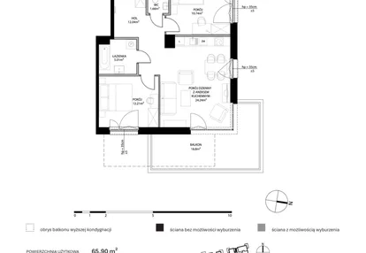 Mieszkanie w inwestycji: Smolna