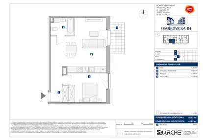 Mieszkanie w inwestycji: Osobowicka 114
