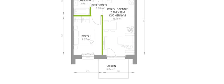 Mieszkanie w inwestycji: Południe Vita
