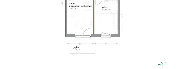 Mieszkanie w inwestycji: Południe Vita