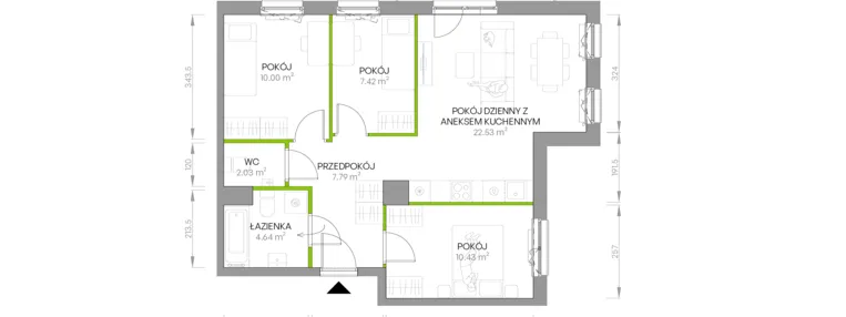 Mieszkanie w inwestycji: Południe Vita