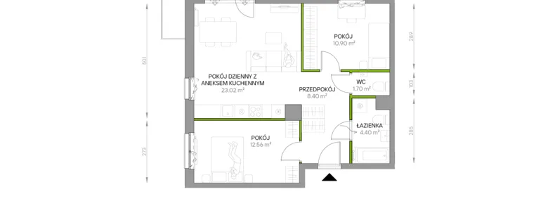 Mieszkanie w inwestycji: Południe Vita