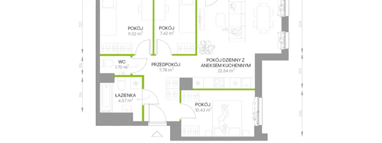 Mieszkanie w inwestycji: Południe Vita