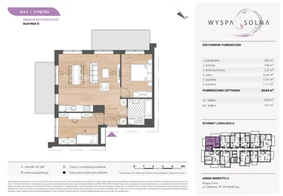 Mieszkanie w inwestycji: Wyspa Solna Etap III, budynek B