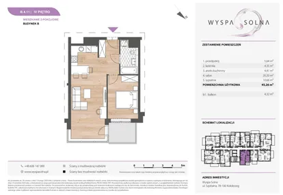 Mieszkanie w inwestycji: Wyspa Solna Etap III, budynek B