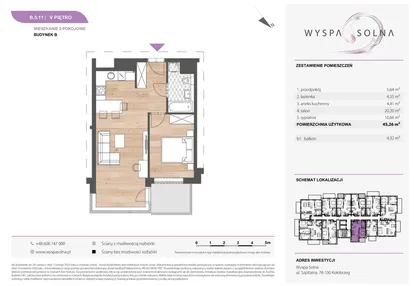Mieszkanie w inwestycji: Wyspa Solna Etap III, budynek B