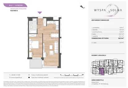 Mieszkanie w inwestycji: Wyspa Solna Etap III, budynek B
