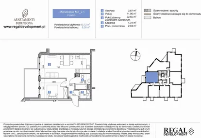 Mieszkanie w inwestycji: Apartmenty Berensona