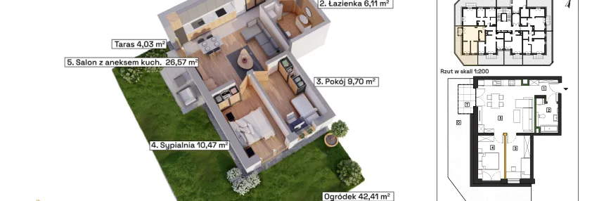 Mieszkanie w inwestycji: Osiedle Wełnowe Apartamenty