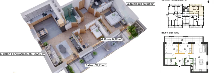 Mieszkanie w inwestycji: Osiedle Wełnowe Apartamenty