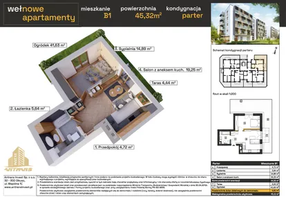Mieszkanie w inwestycji: Osiedle Wełnowe Apartamenty