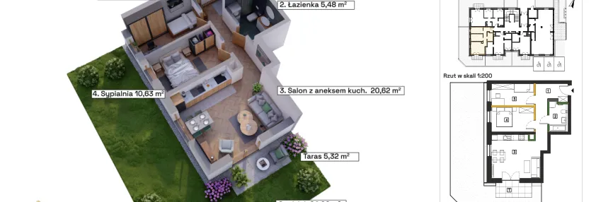 Mieszkanie w inwestycji: Osiedle Wełnowe Apartamenty