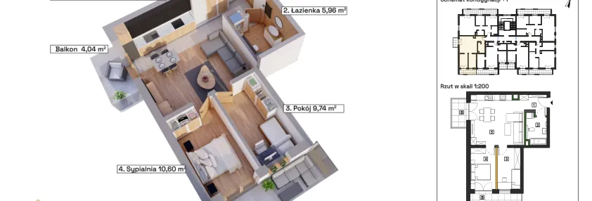 Mieszkanie w inwestycji: Osiedle Wełnowe Apartamenty
