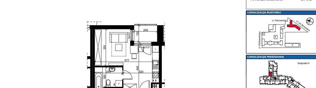 Mieszkanie w inwestycji: ART MODERN etap III - bud. H