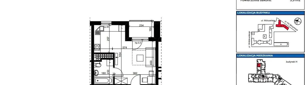 Mieszkanie w inwestycji: ART MODERN etap III - bud. H