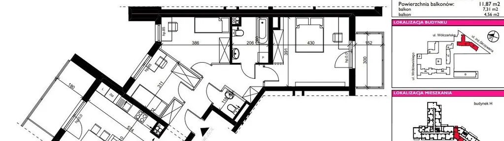 Mieszkanie w inwestycji: ART MODERN etap III - bud. H