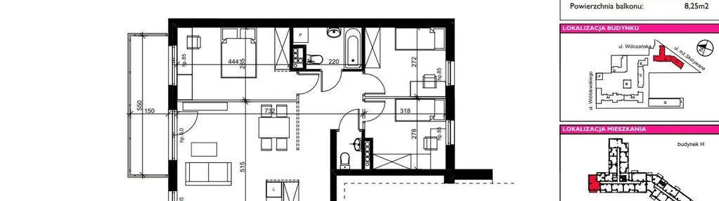 Mieszkanie w inwestycji: ART MODERN etap III - bud. H