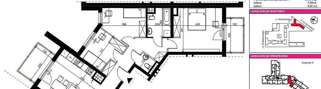 Mieszkanie w inwestycji: ART MODERN etap III - bud. H