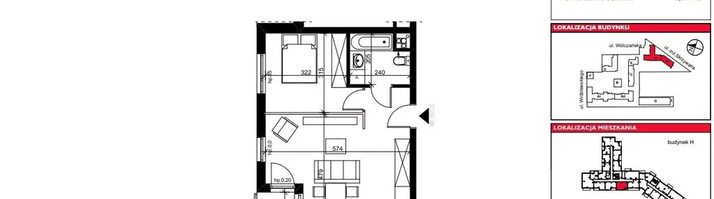 Mieszkanie w inwestycji: ART MODERN etap III - bud. H