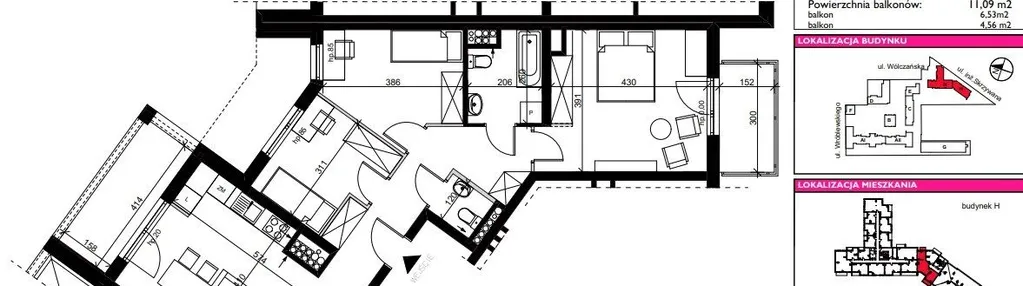 Mieszkanie w inwestycji: ART MODERN etap III - bud. H