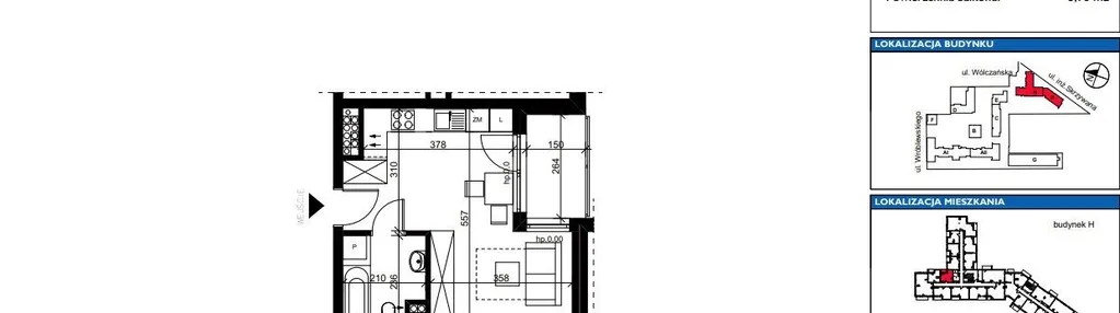 Mieszkanie w inwestycji: ART MODERN etap III - bud. H
