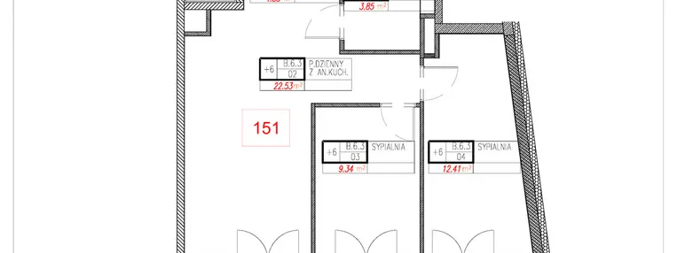 Mieszkanie w inwestycji: Rezydencja Ogród Saski etap I i II