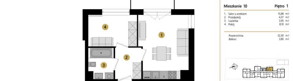 Mieszkanie w inwestycji: Apartamenty Opolczyka