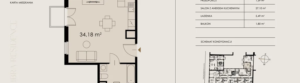 Mieszkanie w inwestycji: Libra Residence
