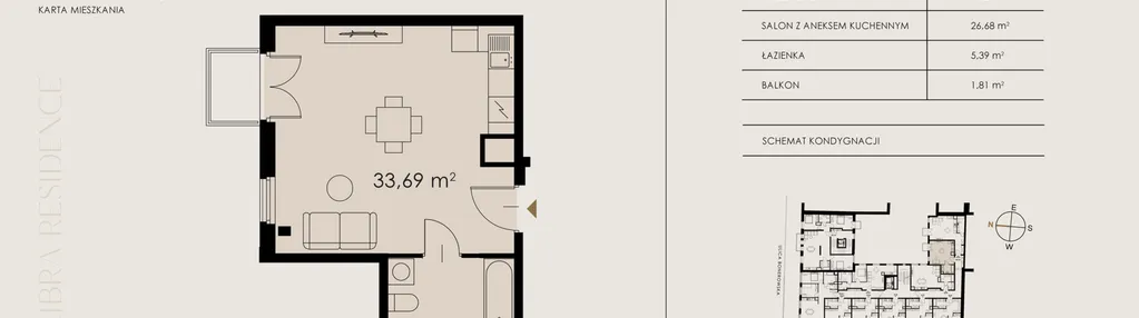 Mieszkanie w inwestycji: Libra Residence
