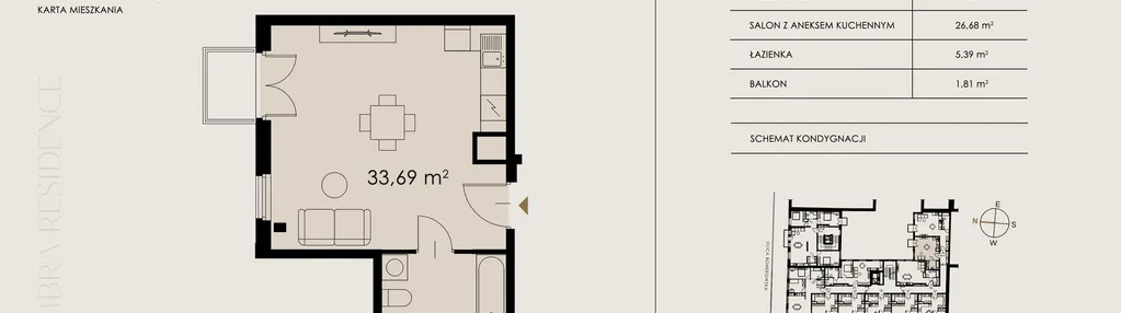 Mieszkanie w inwestycji: Libra Residence