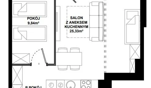 Mieszkanie w inwestycji: Apartamenty Bałtyk
