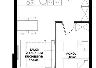 Mieszkanie w inwestycji: Apartamenty Bałtyk