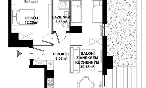 Mieszkanie w inwestycji: Apartamenty Bałtyk